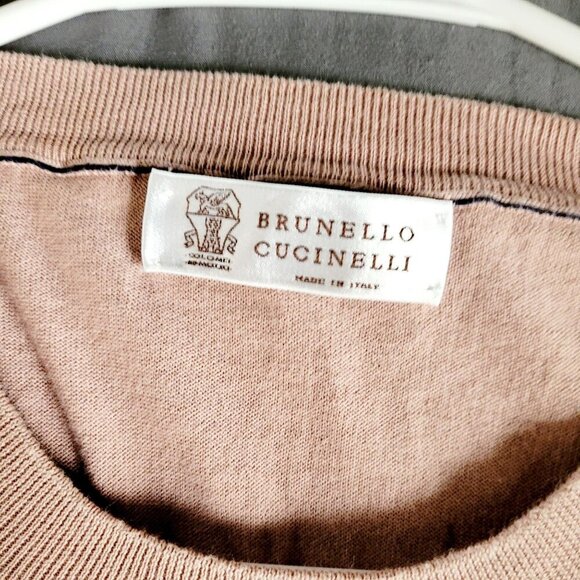 Brunello Cucinelli Mens Sweater Size 54 Lightweight Breathable 100% Cotton - Picture 2 of 10